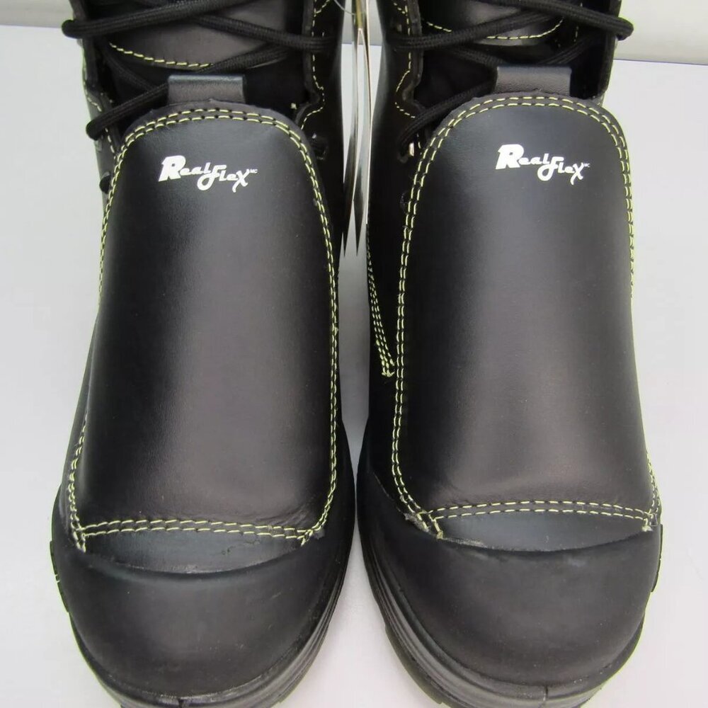 NEW ROYER Mens 4-Density Realflex Work Boots Protector Toe-Cap Lined Size 10 - Picture 6 of 11